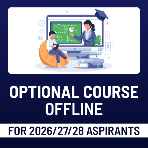 Optional Offline and Online course UPSC